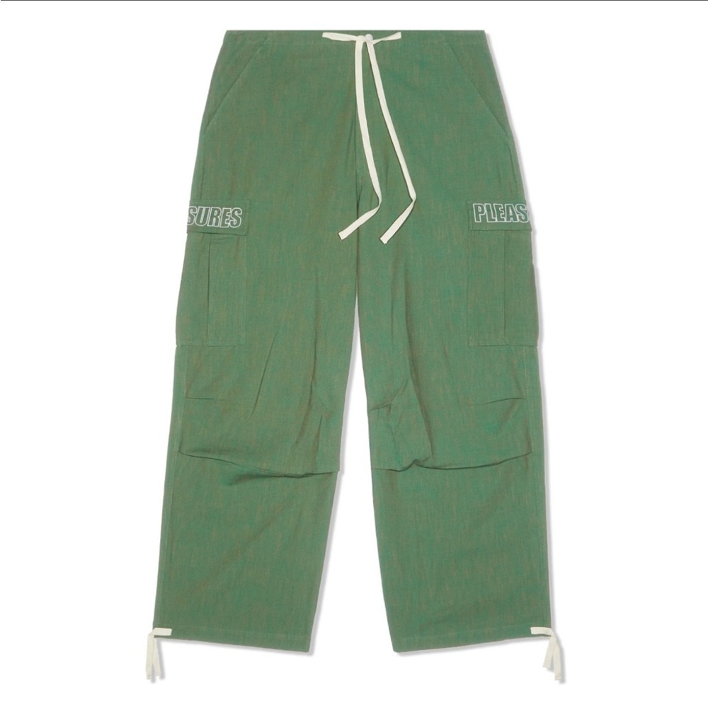 Pleasures Visitor Wide Fit Cargo Pants Size 28 Waist